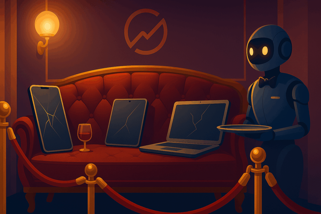 Tech’s New VIP Lounge: Why Your Devices Deserve Broken Club Treatment