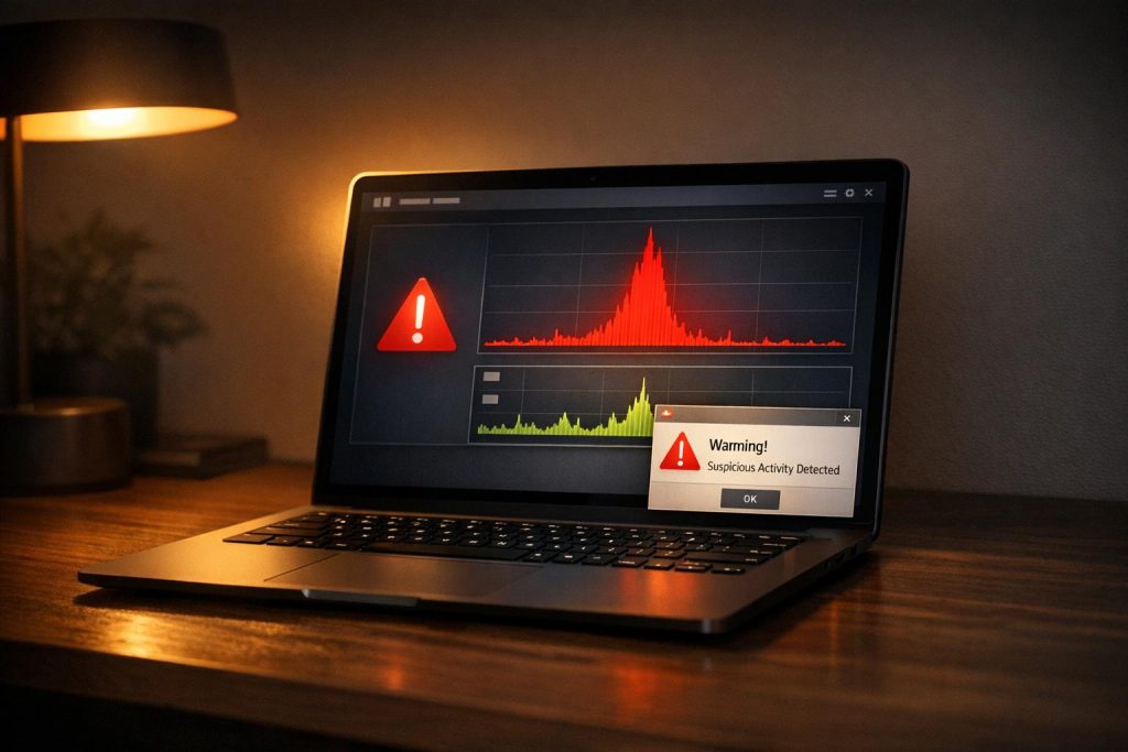 What are the common signs of a computer virus?