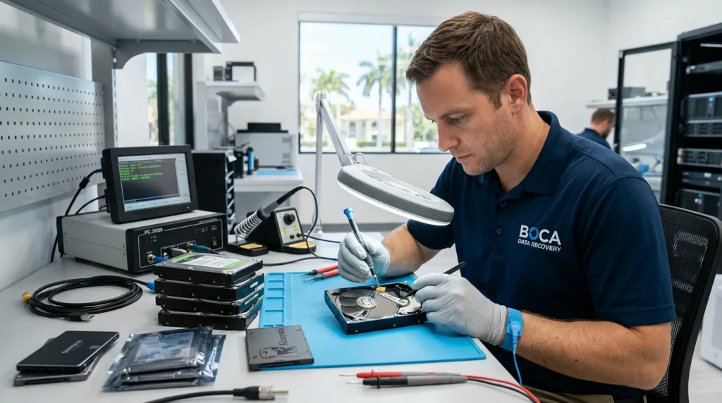 Data Recovery Boca Raton | Local + DriveSavers
