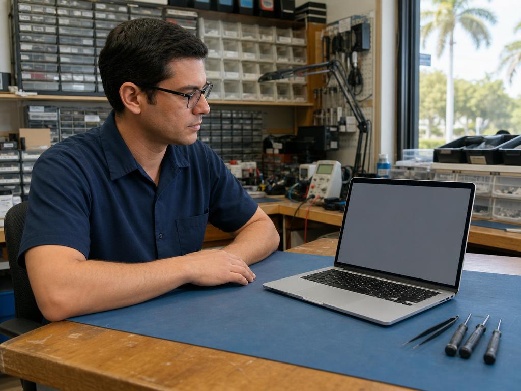 MacBook Screen Repair in Boca Raton — What to Expect at a Local Shop